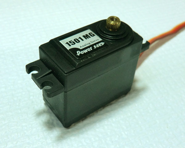 Power HD 1501MG Metal Gear Servo - 15.5 kg, .16/sec – Aloft