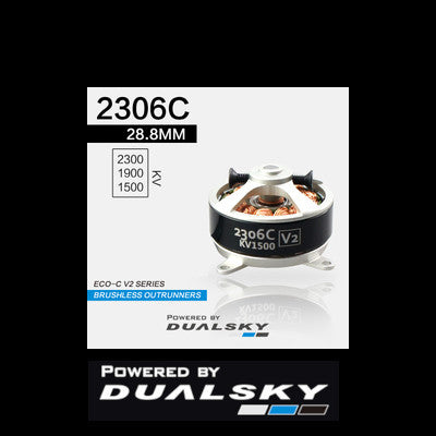 Dualsky ECO 2306C-V2 2300kv Motor – Aloft Hobbies