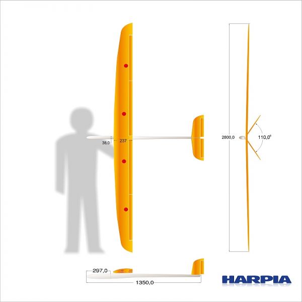 Harpia 2.8 Meter