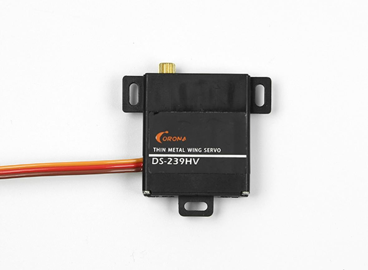 Corona DS239HV Servo - 4.6 kg (63.8oz/in), 0.13 sec - 22g Digital High  Voltage Wing Servo – Aloft Hobbies