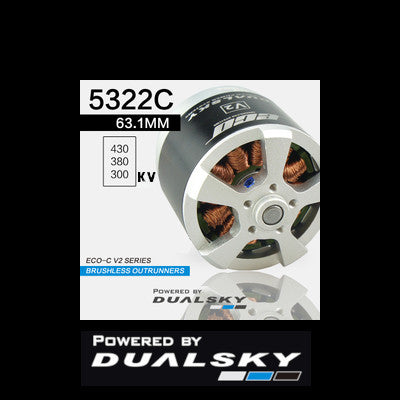 Dualsky ECO 5322C-V2 380kv Motor