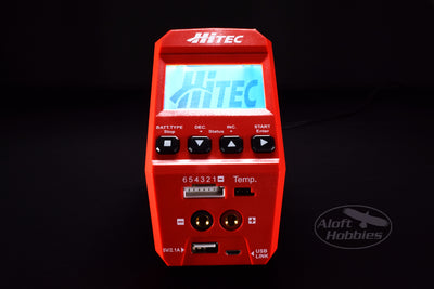 Hitec RDX1 AC-DC Battery Charger-Discharger