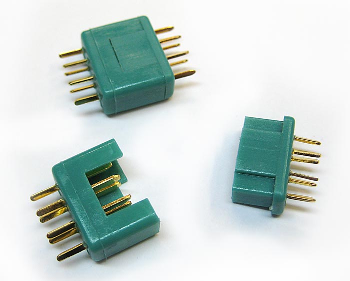 6 Pin Wing Connector