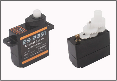 Emax ES9051 Servo - 0.8Kg (11.11 oz in), .09 sec - 4.1 grams