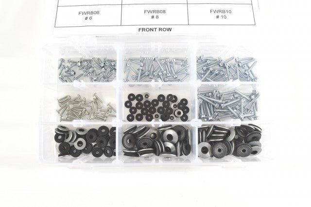 Fastener Assortment Pack - Servo Screws and Rubber Backed Washers
