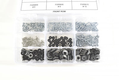 Fastener Assortment Pack - Servo Screws and Rubber Backed Washers