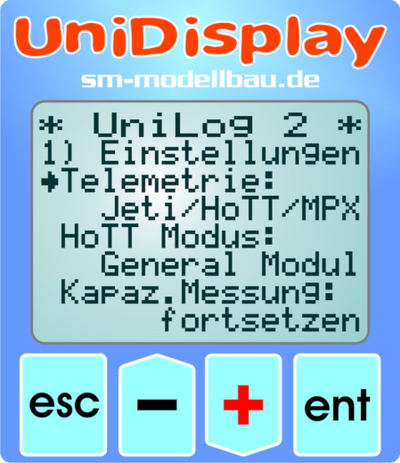 SM Modell Bau UniDisplay +