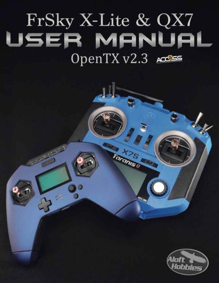 Taranis Q X7 & X-lite OpenTX User Manual