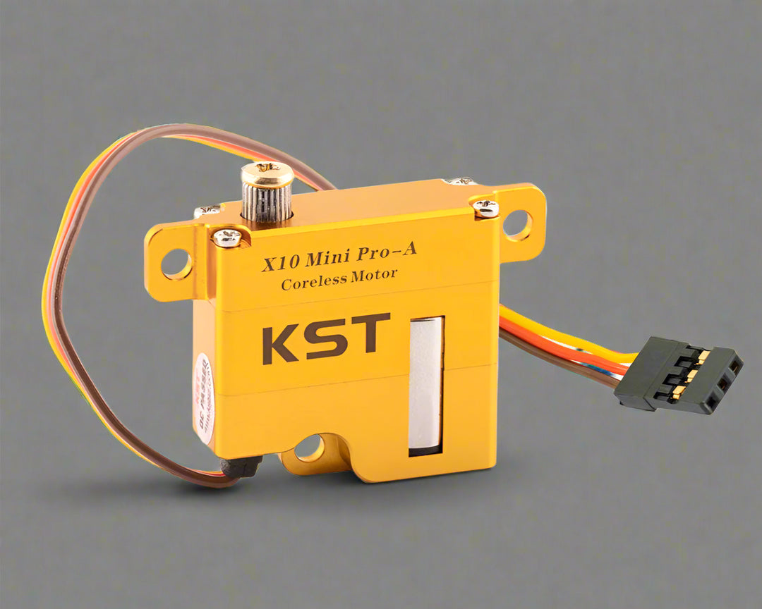 KST X10 Mini Pro-A Wing Servo - 8Kg (111 oz in), 0.08sec - Wide
