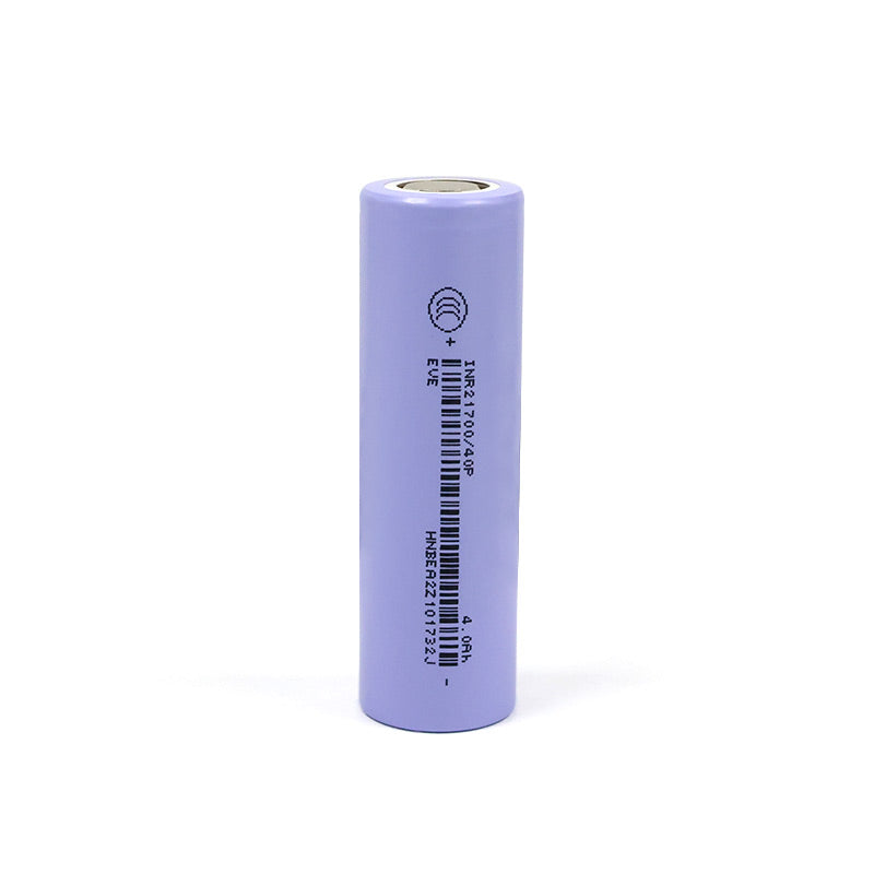 EVE INR 21700-40P 4000mAh Li Ion Flat Top Battery