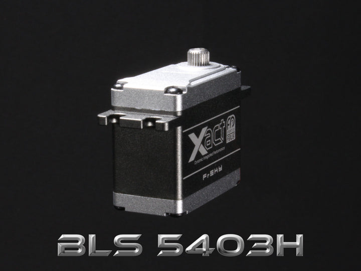 FrSky Xact BLS5403H 48.9Kg (679 oz in), 0.08 sec - 77g – Aloft Hobbies