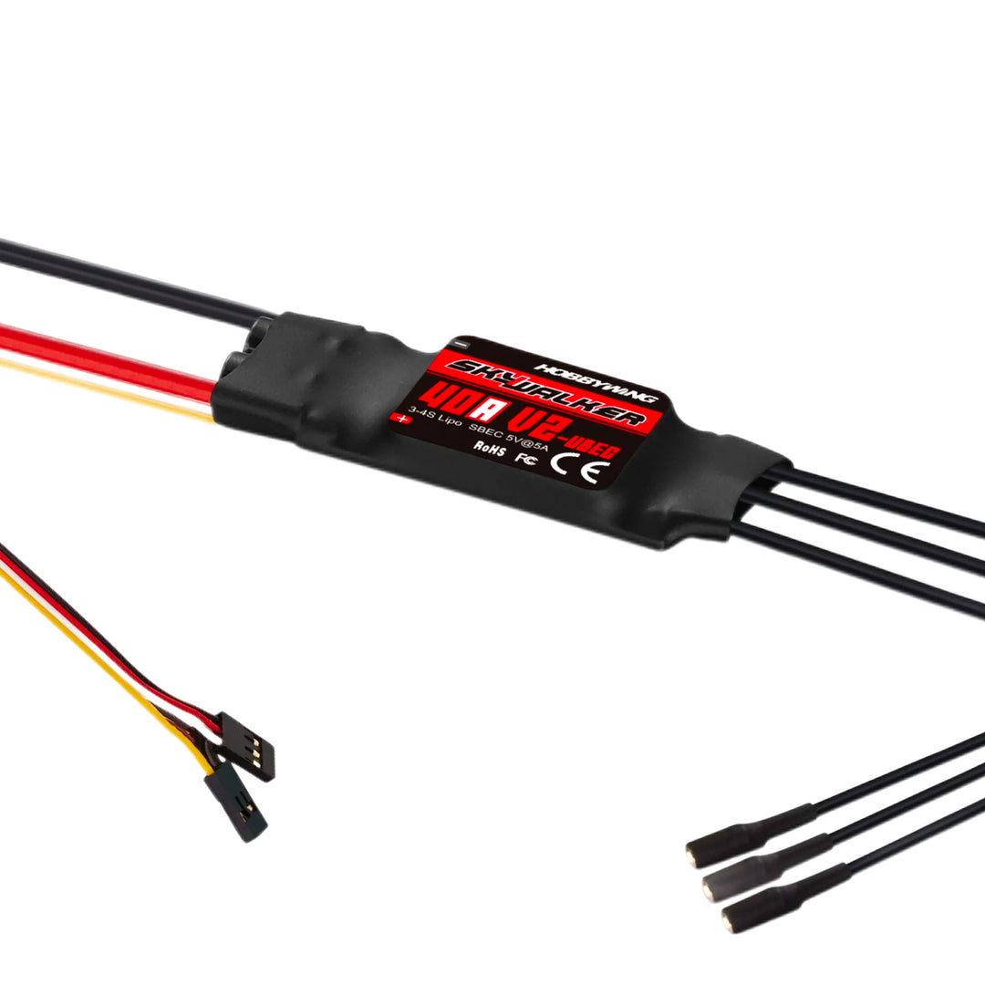 Hobbywing Skywalker 40A V2 40 Amp Brushless ESC (3-4S) Hobbywing Skywalker 40A V2 40 Amp Brushless ESC (3-4S)