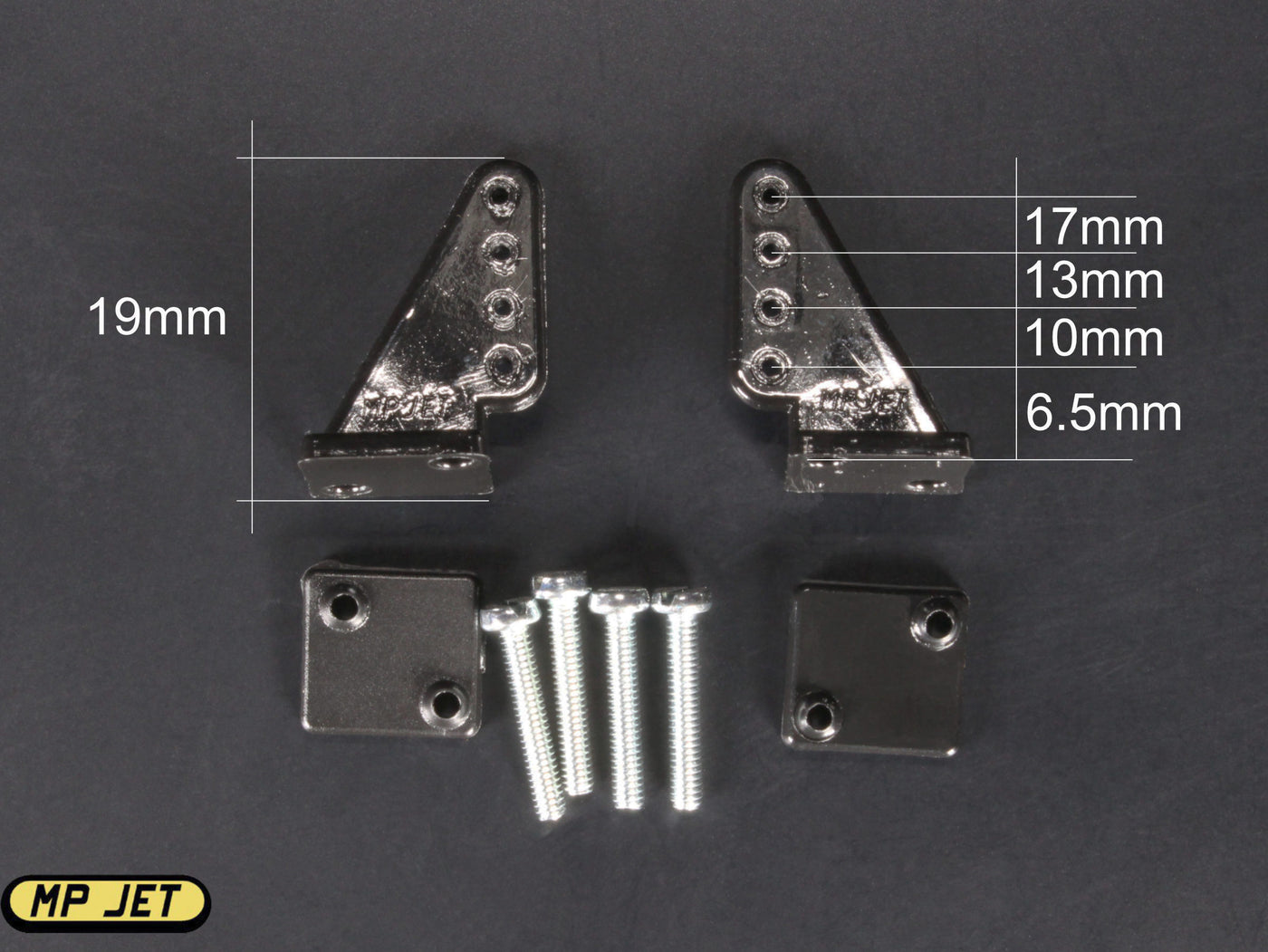 MP Jet Small Control Horn / 1mm dia Holes