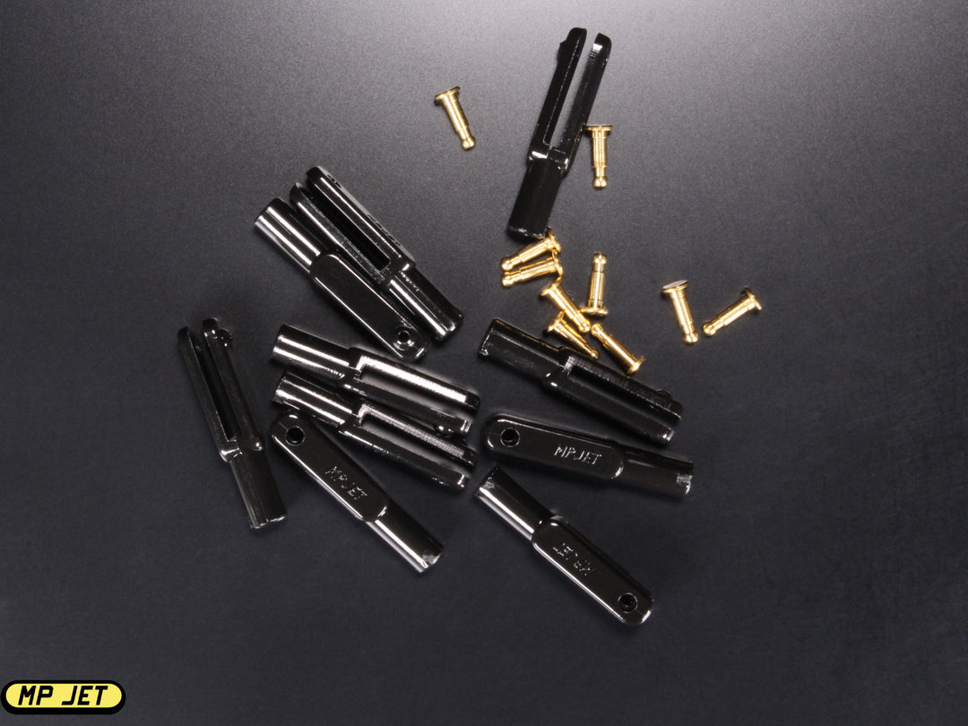 ビビ MP Jet Plastic Clevis / Length 23mm / Slot width 1.6mm / 1.6mm dia