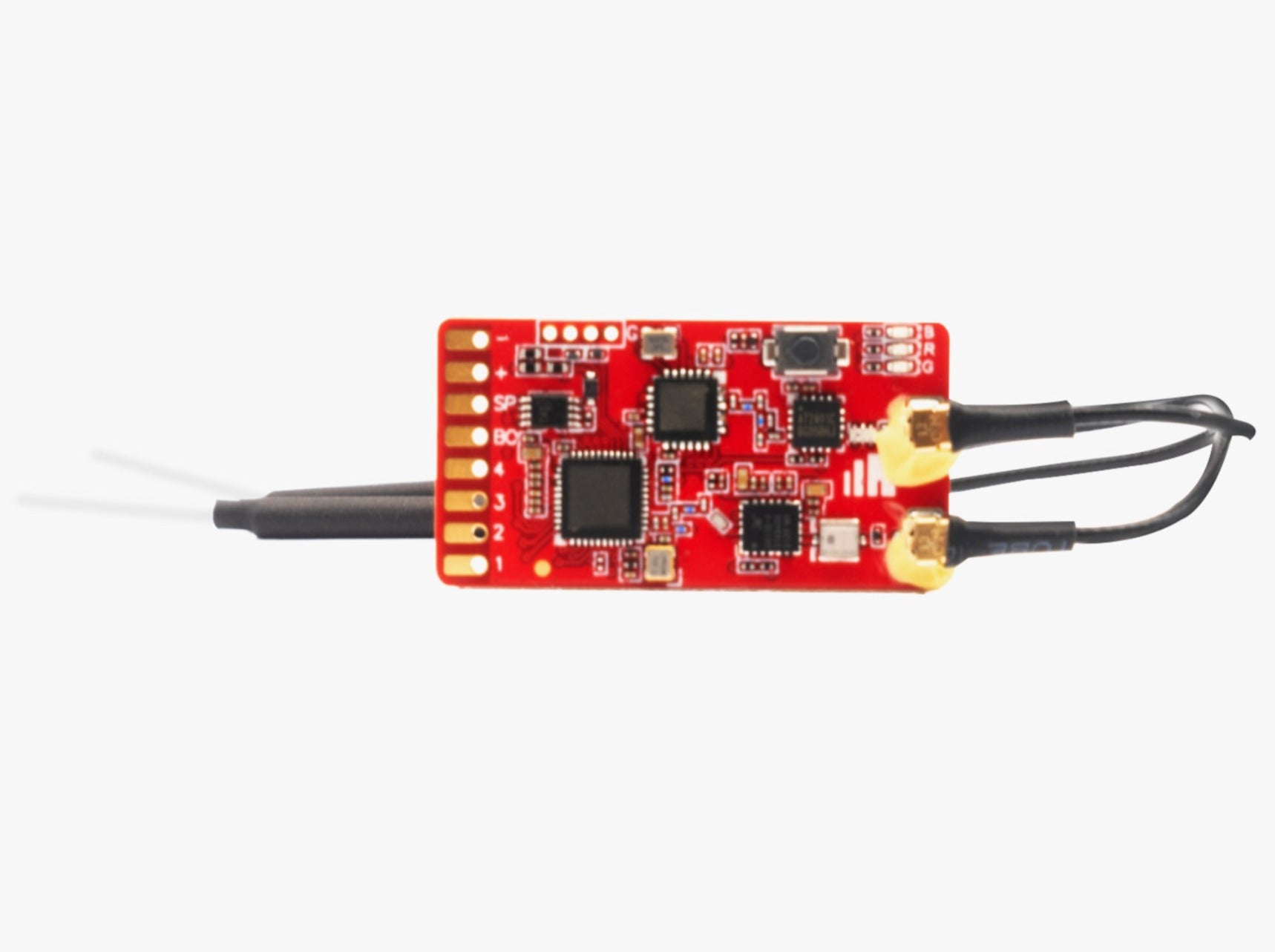 Radiomaster ER6 2.4GHz 6CH ExpressLRS PWM Receiver - 100mW, Voltage Telemetry, For FPV Drones & Airplanes