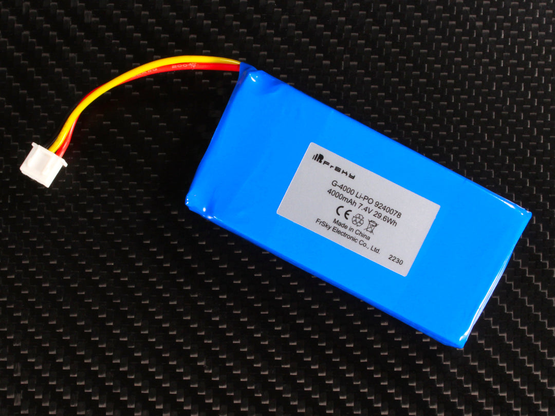 FrSky X20/S, X18/S, XE Battery (2S 4000mAh LiPo) – Aloft Hobbies