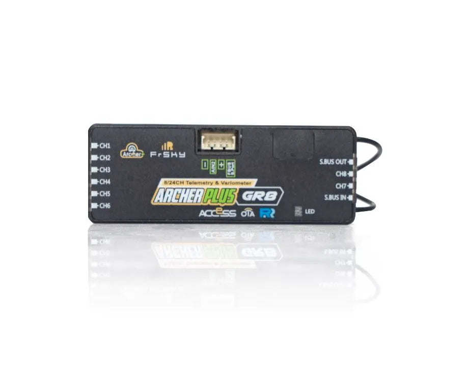 FrSky Archer Plus GR8 - 8 Channel w/ Vario – Aloft Hobbies