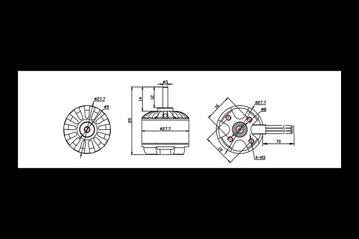 Emax GTII 2212C 1000kv