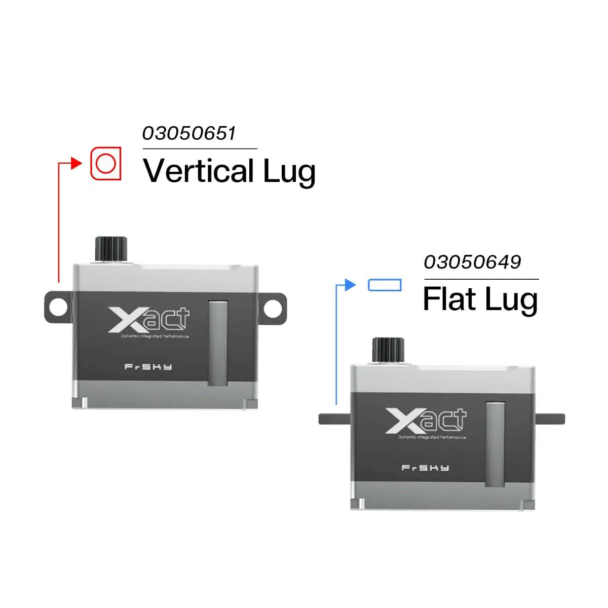 FrSky Xact LD5801 Wing Servo, 3.8Kg (52 oz in), 0.04 sec - 7.5g