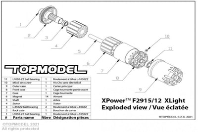 Top Model XPower F2915-12 LIGHT 1600KV