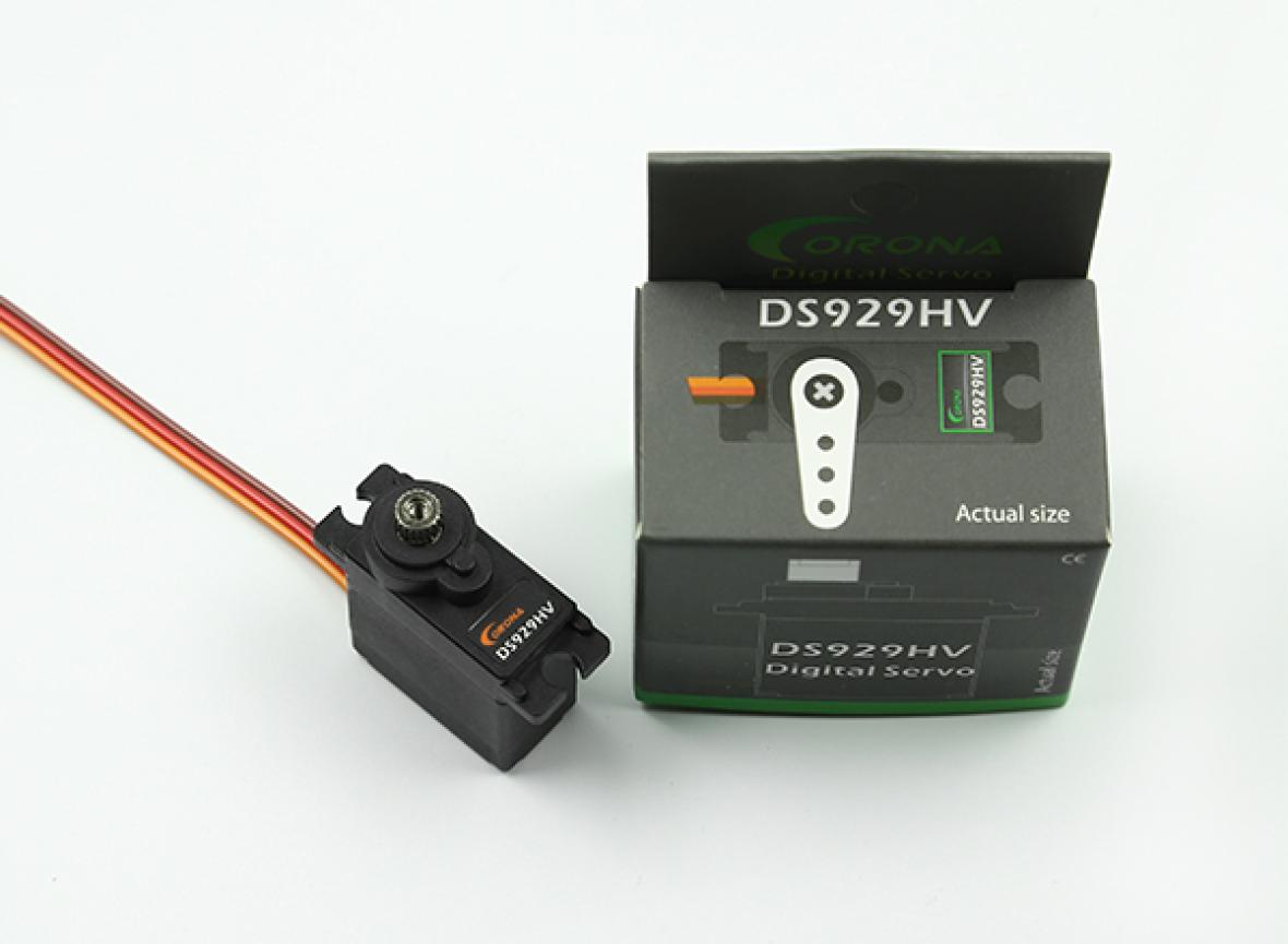 Corona DS929HV Servo - 2.4kg (33.3ozin), 0.09 sec - 12.5g Digital High  Voltage