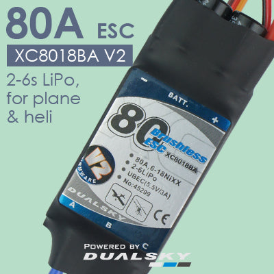 DualSky XC80A ESC