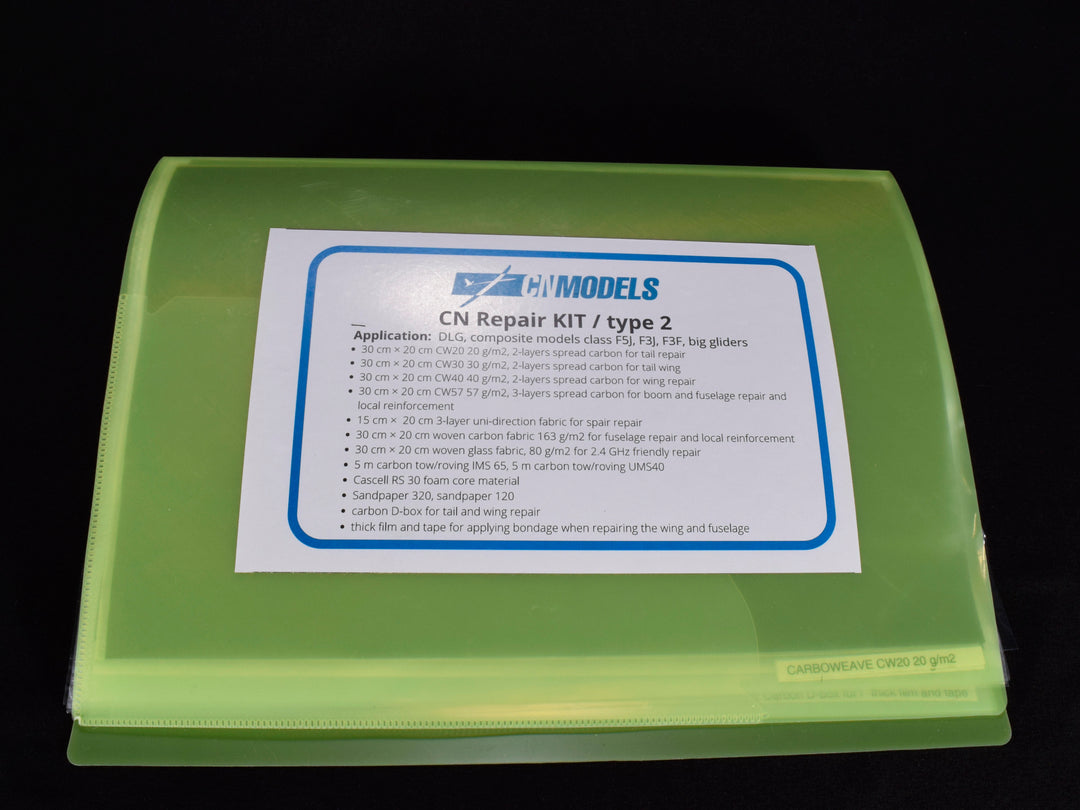 Carboweave Carbon Repair Kit Type 2 – Aloft Hobbies