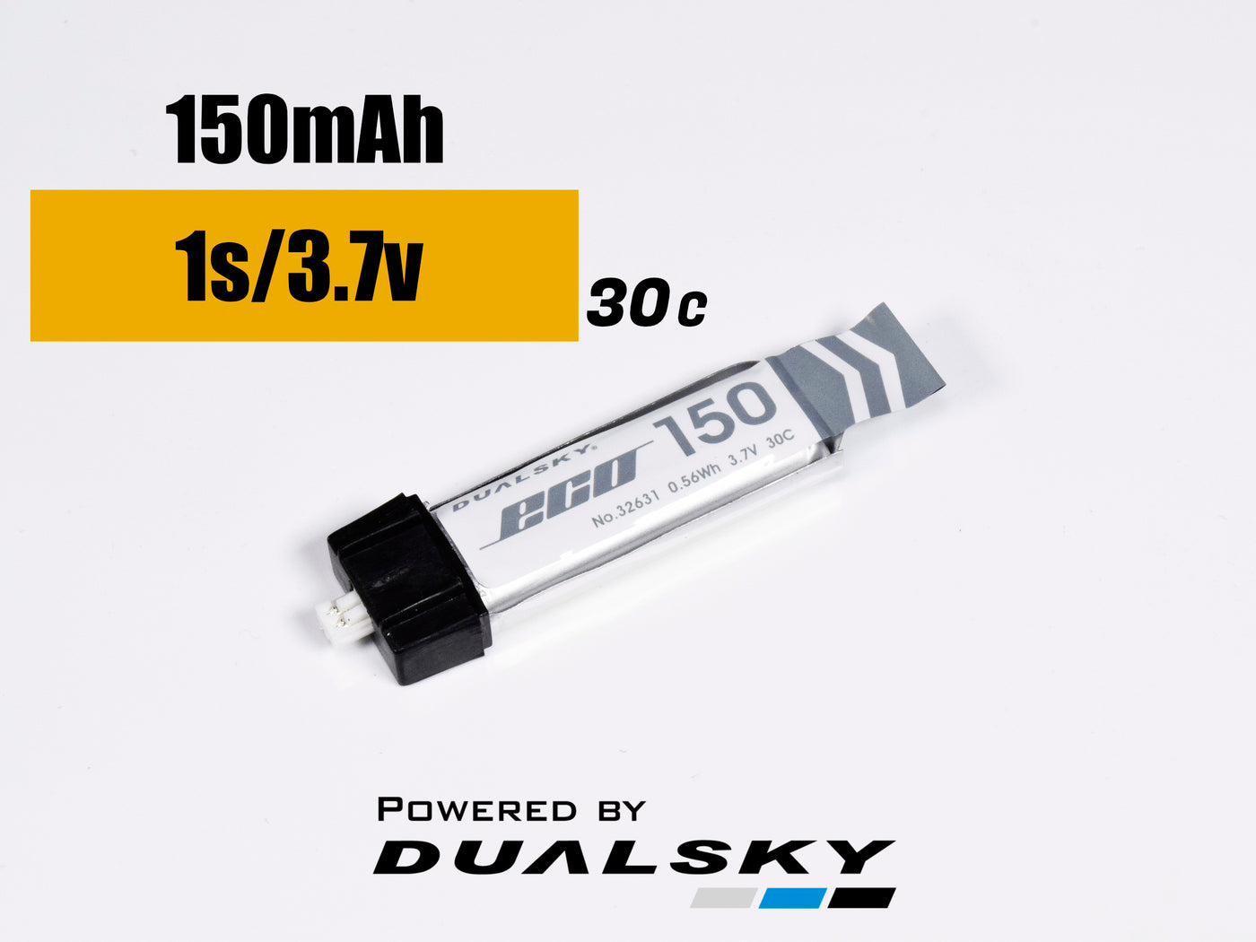 Dualsky ECO-S 1S 150mAh 30C Horizon Connector