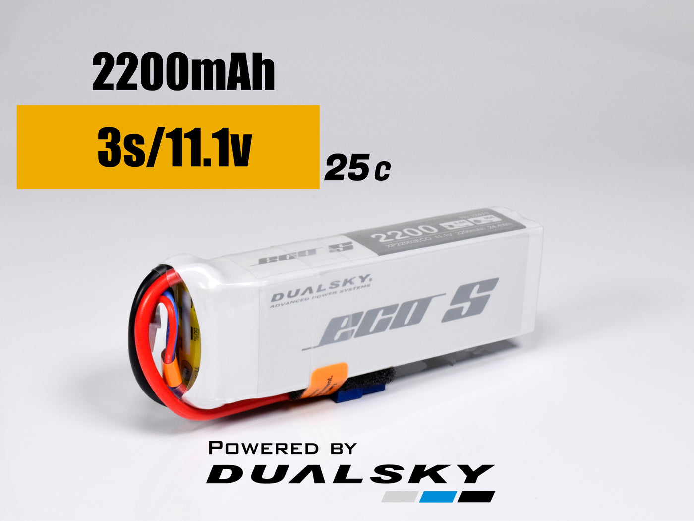 Dualsky ECO-S 3S 2200mAh 25C XT60