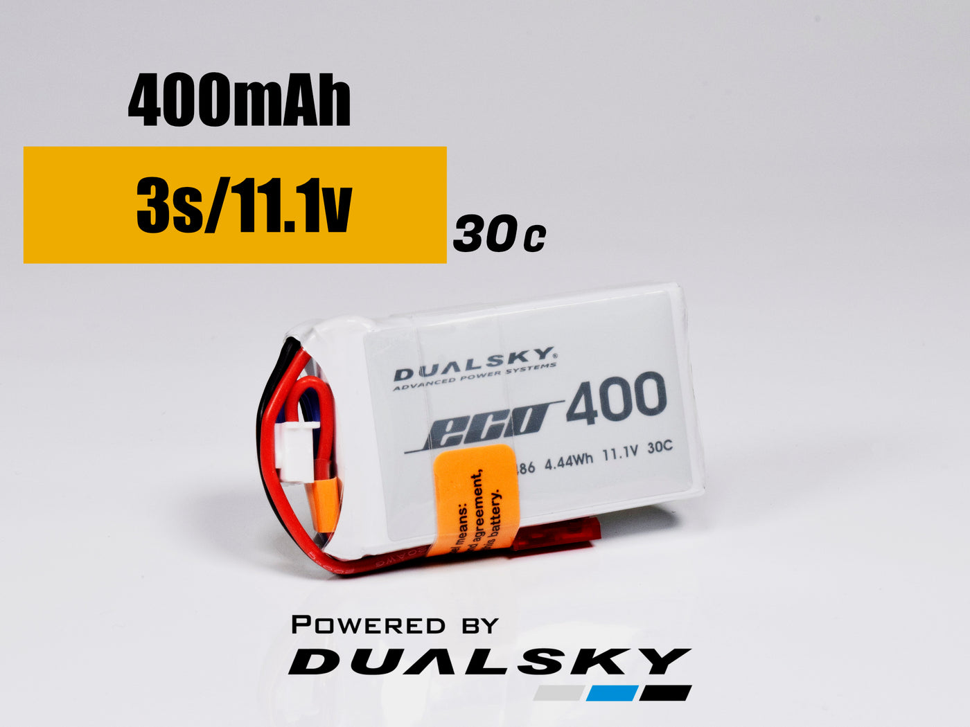 Dualsky ECO-S 3S 400mAh 30C JST