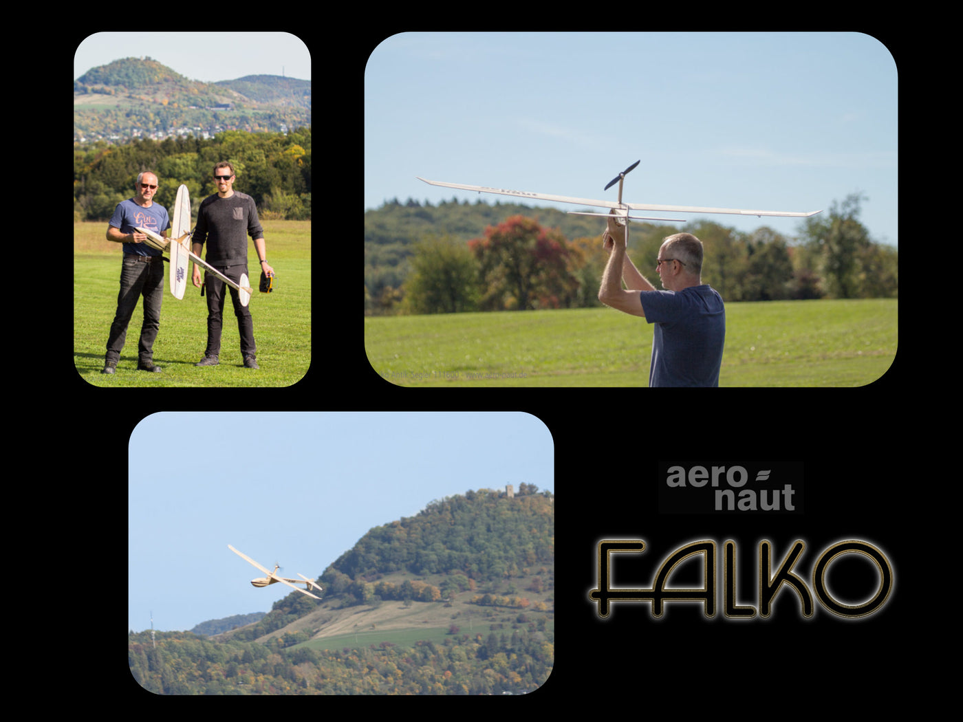Falko Antique Glider Kit by Aeronaut