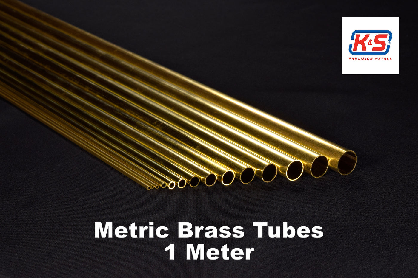 K&S 2mm OD Brass Tube (Bundle of 3)