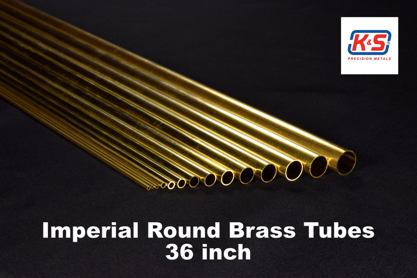 K&S 3/16'' Round Brass Tube