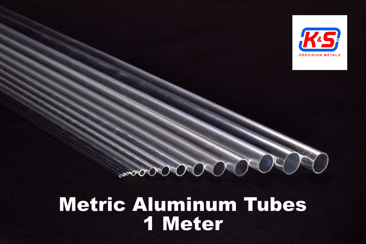 K&S 2mm OD Aluminum Tube (Bundle of 3)