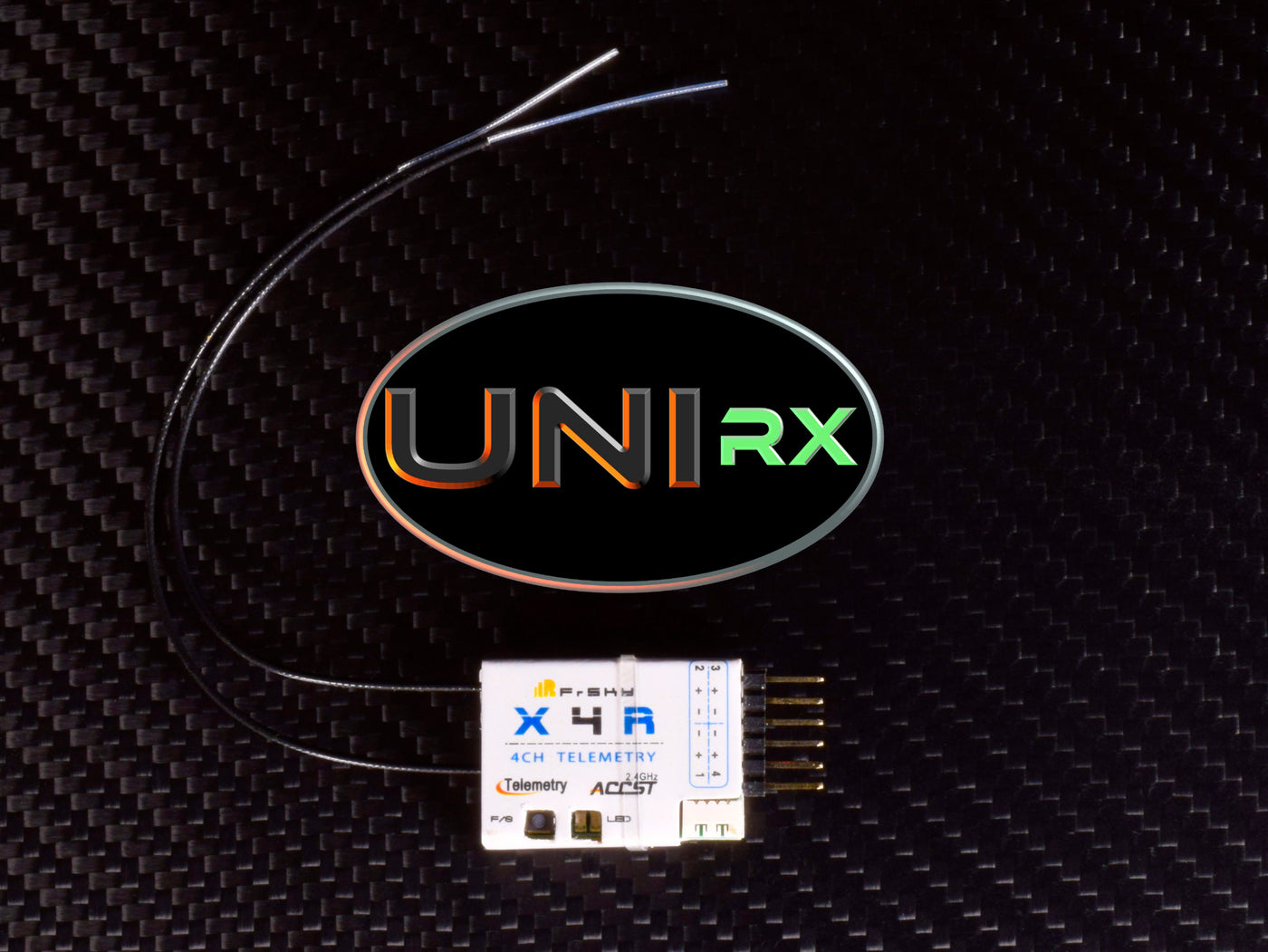 FrSky X4R (With Uni-RX firmware)