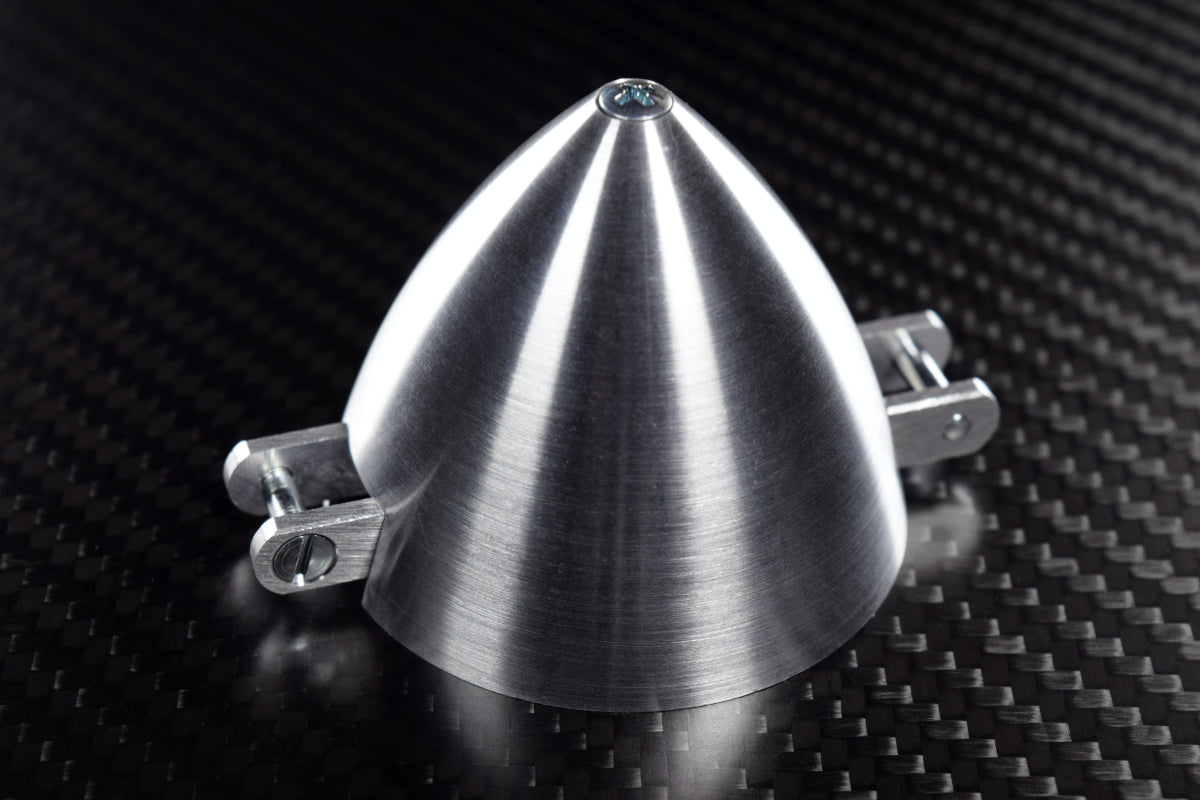 2inch (50.8mm) RC Airplane Prop Spinner – Plastic With Aluminum Backplate
