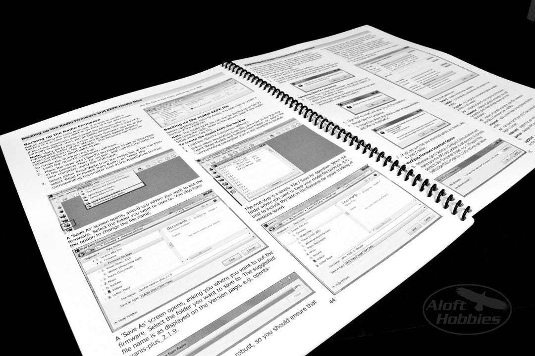Taranis Plus/OpenTX User Manual – Aloft Hobbies