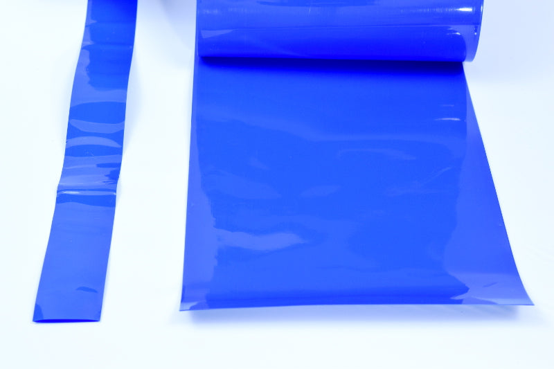 80mm Blue PVC Shrink Tube