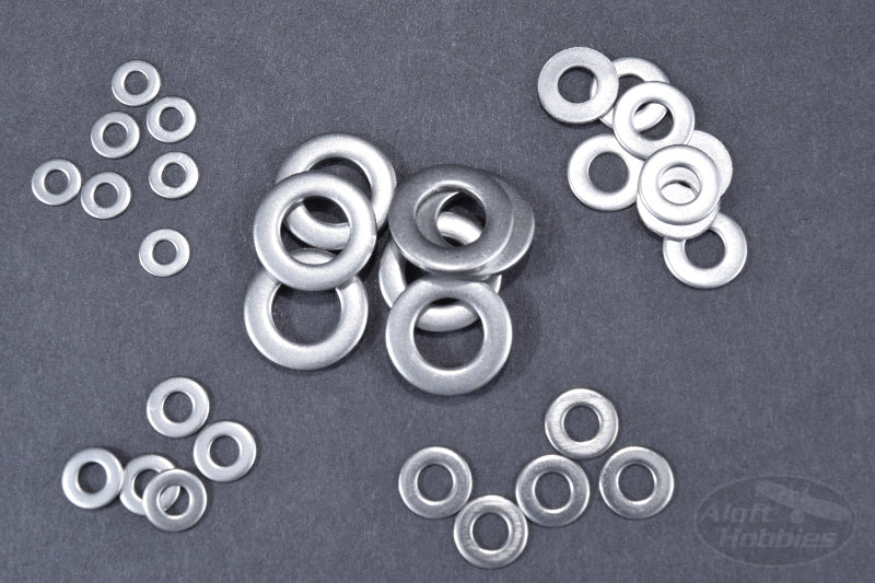 Stainless Steel SAE Flat Washers 1/4"  100pcs