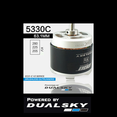Dualsky ECO 5330C-V2 225kv Motor