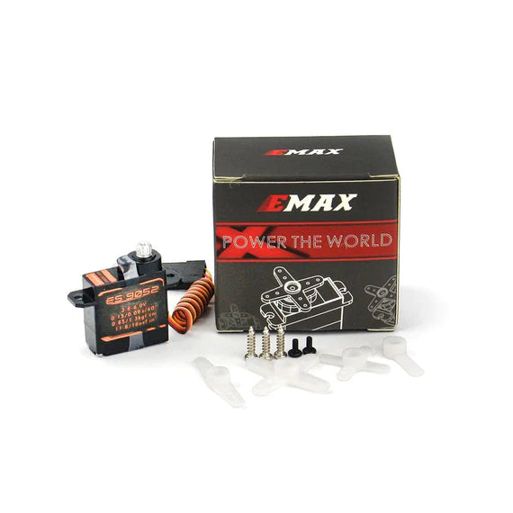 Emax ES9052MD Servo - 1.3Kg-cm (18.0 oz-in), .09 sec - 5.5 grams
