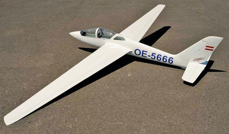 Top Model Fox MDM1, 4 Meter Glider Deluxe Version