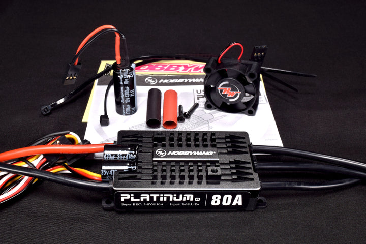 限定価格セール！ hobbywing_80a_platinum_esc_6__ 組立キット（電動）