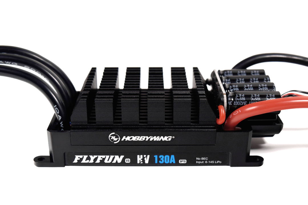 HobbyWing FlyFun HV 130A ESC Opto V5 – Aloft Hobbies