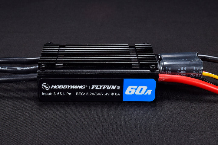 【高額売筋】 V5 ESC 60A FlyFun HobbyWing – Hobbies Aloft パーツ