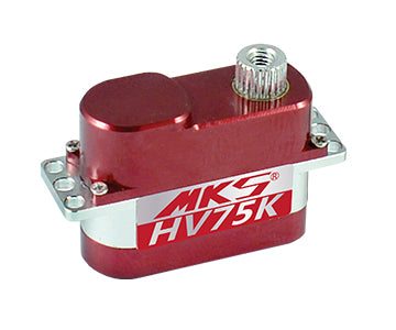 MKS HV75K Servo - 3.3 Kg (45.83 oz-in), 0.09 sec - Wide Voltage