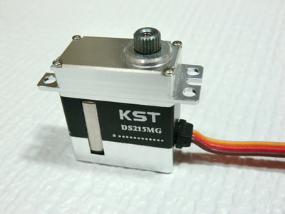KST DS215MG Servo - 3.70Kg (51.38 oz in), .05 sec - Wide Voltage