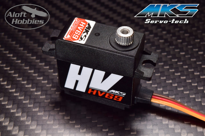 MKS HV69 Wing Servo - 10.2 kg (141.7 oz/in), 0.10 sec - Wide Voltage –  Aloft Hobbies