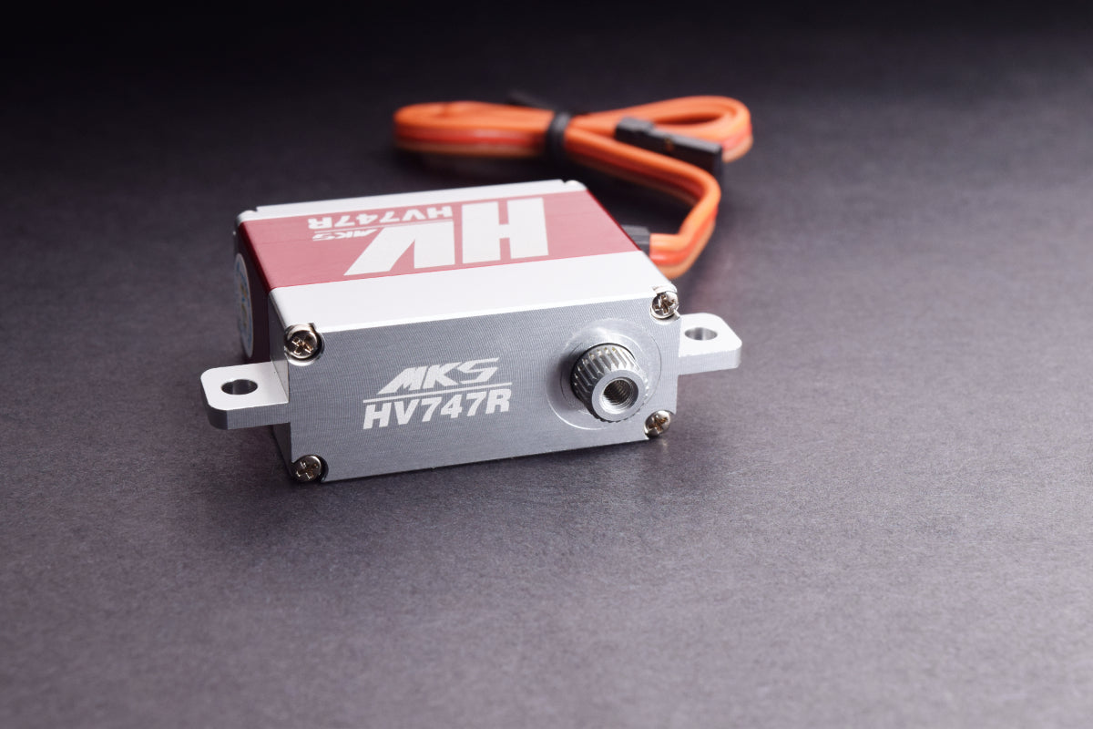 MKS HV747R Servo - 15 kg (208.3 oz-in), 0.13 sec - Wide Voltage