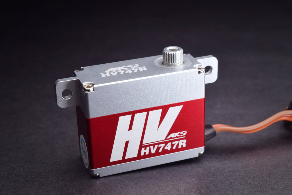 MKS HV747R Servo - 15 kg (208.3 oz-in), 0.13 sec - Wide Voltage